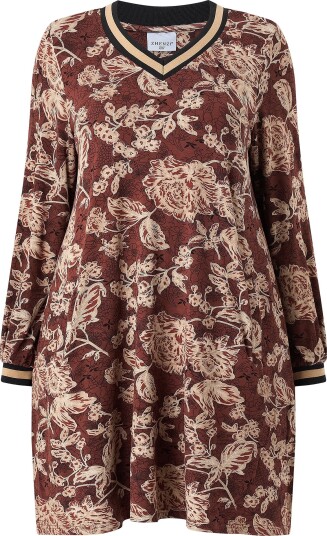 Zhenzi Tunika Zh Liane 1517 Tunic L/S Rød