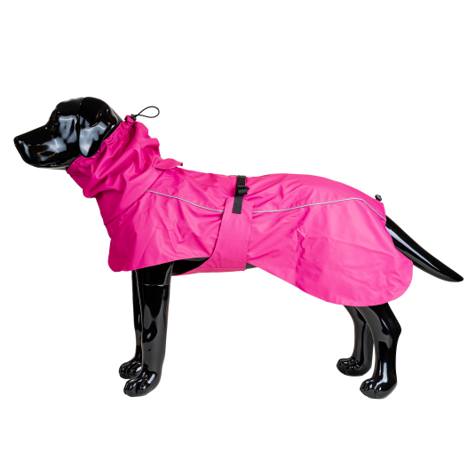 Drop M 40cm Rosa Regnfrakk til Hund - Selected by ZOO