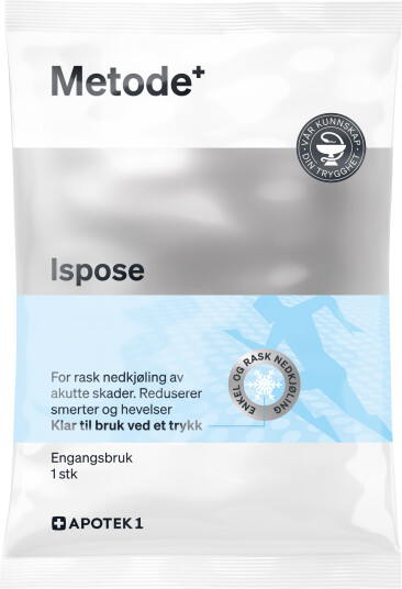 Metode ispose til engangsbruk 1 stk
