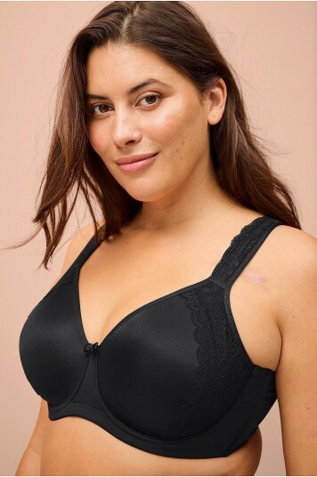 Ellos Plus Collection Spile BH Savannah Svart