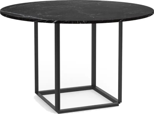 New Works Florence Bordplate Ø120cm Svart Marquina Marmor
