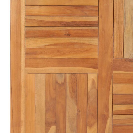  Bordplate heltre teak kvadratisk 90x90x2,5 cm 48991