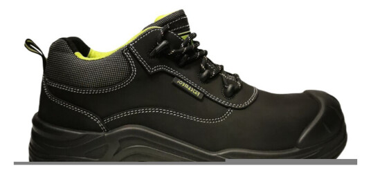 Jobmaster 3113 Neon Knight Low Vernesko Metallfri, Svart, 1 Par 40