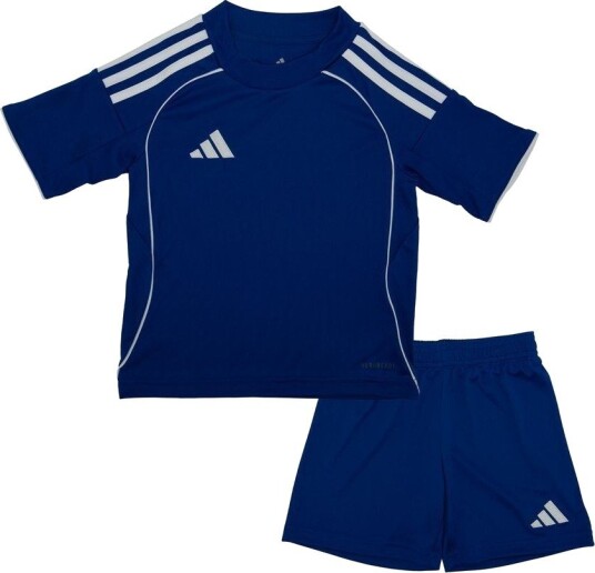 adidas Mini Kit Blå/Hvit Barn størrelse 110 cm