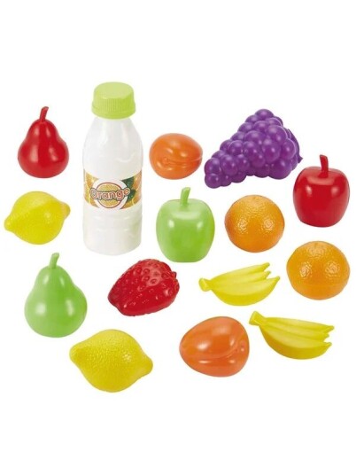 Ecoiffier Toys Food Fruit and Vegetables 15 pcs. Ecoiffier Toys Food Fruit and Vegetables 15 pcs.