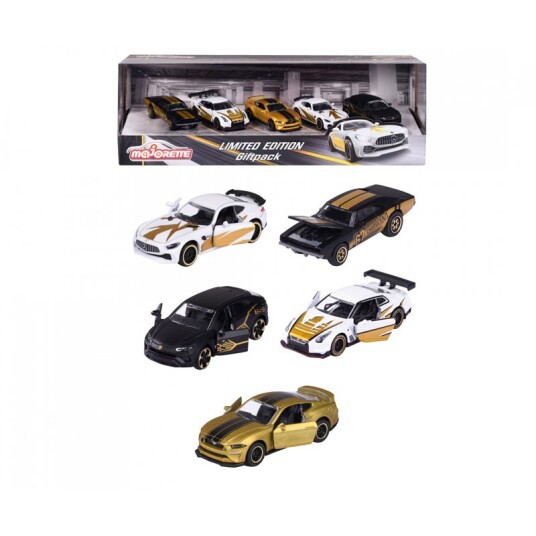 Majorette Gavepakke Lekebiler 5-Pakning Limited Edition