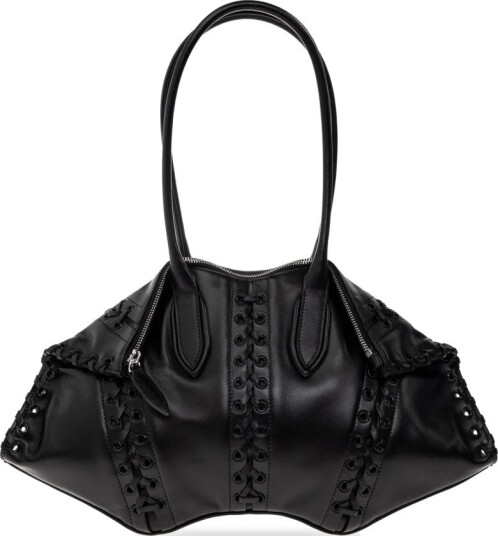 Alexander McQueen Dame Vesker Svart ONE SIZE,