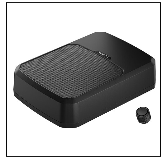 Hertz DBA 201 F aktiv subwoofer 8" i kasse, 220W RMS, 440W Maks Hertz DBA 201 F aktiv subwoofer 8" i kasse, 220W RMS, 440W Maks