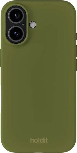 Holdit Silicone Case iPhone 16 PICKLED GREEN
