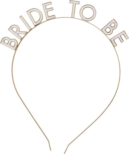 Club Green Hootyballoon Hårbøyle Bride to Be i metall One size HBFM111