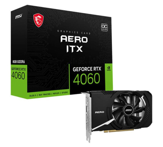 Msi Rtx 4060 Aero Itx Oc - Grafikkort