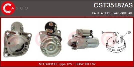 CASCO CST35187AS Starter CASCO CST35187AS Starter