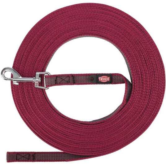 Trixie Sporline Gummiert 10M 10 Meter Sort