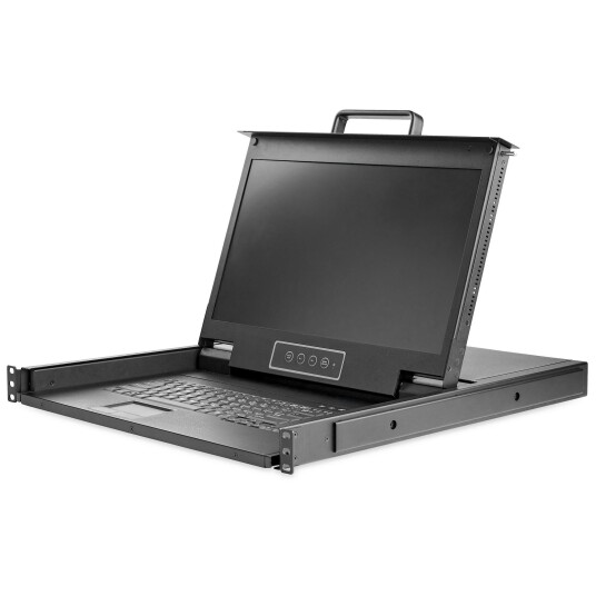STARTECH 17IN HD RACKMOUNT KVM CONSOLE DUAL RAIL 1080P KVM DVI/VGA      IN CPNT