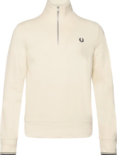 Fred Perry Half Zip Sweatshirt ECR/SEAGRS/DKAIR XS Fred Perry Half Zip Sweatshirt ECR/SEAGRS/DKAIR XS
