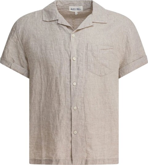 Alex Mill Herre Skjorter Beige S,
