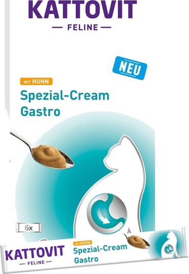 Kattovit Våtfôr Gastro Spesialkrem Kylling 66 X 15 G