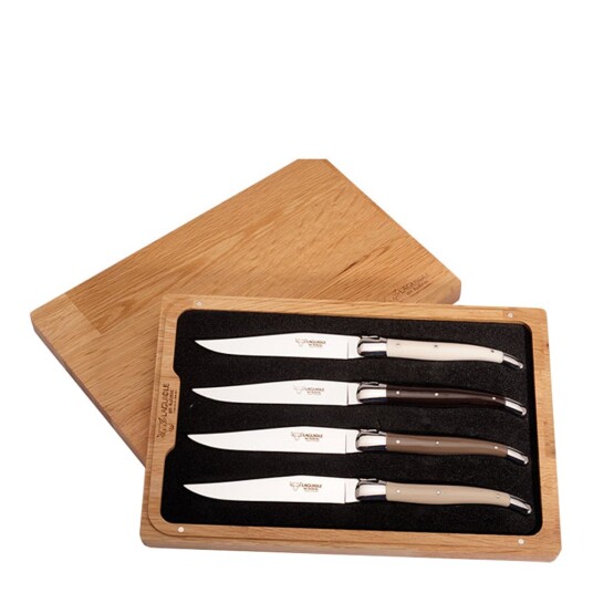 Laguiole Biffkniv 4 stk coffee cream coffee cream