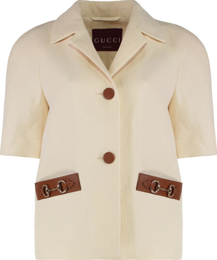 Gucci Dame Jakker Beige S,