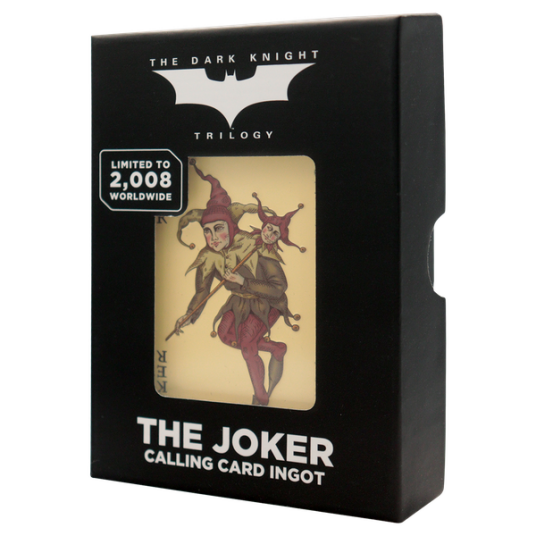 Fanatik Joker Ingot Begrenset Utgave - Offisielt Lisensiert Gadget Fanatik Joker Ingot Begrenset Utgave - Offisielt Lisensiert Gadget