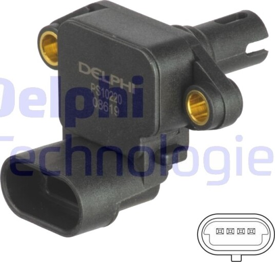 Ladetrykk-sensor DELPHI PS10220