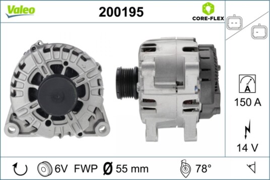Dynamo VALEO 200195 Dynamo VALEO 200195