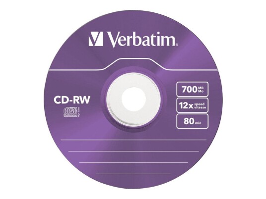 Verbatim DataLifePlus Hi-Speed - CD-RW x 5 - 700 MB - lagringsmedier