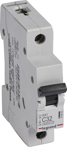 Legrand 12 stk RX³ MCB automatsikring C32 1P 1M 6kA