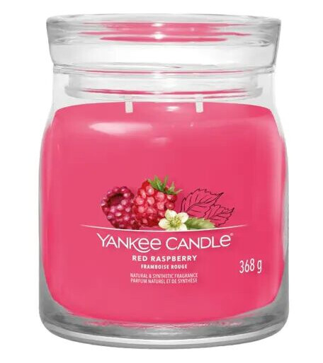 Yankee Candle Signature Medium Jar Red Raspberry 368 g Duftlys