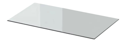 Nordpeis ME Glass/optiwhite glassplate GF-ME000-G10