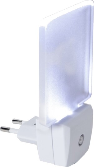 Star Trading LED nattlampe Frostet EUR plugg 0,5W 357-11