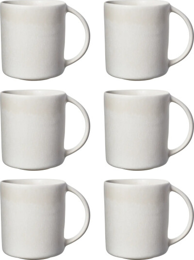 Scandi Living Sandsbro mugg offwhite 30 cl 6 pk