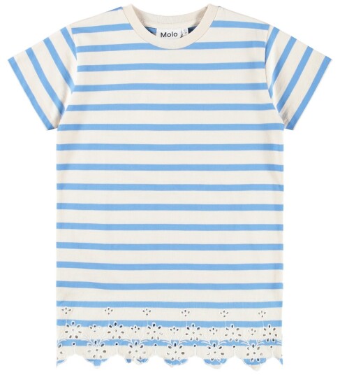 Molo Kjole Cherry Fersk Stripe Molo 7 8 år 122 128 Kjole Blå Hvit Molo Kjole Cherry Fersk Stripe Molo 7 8 år 122 128 Kjole Blå Hvit