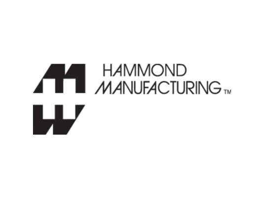 Hammond Electronics 1455Ubbk Blænde Abs Sort L X B X H 196 X 71 X 11.60 Mm 2 Stk