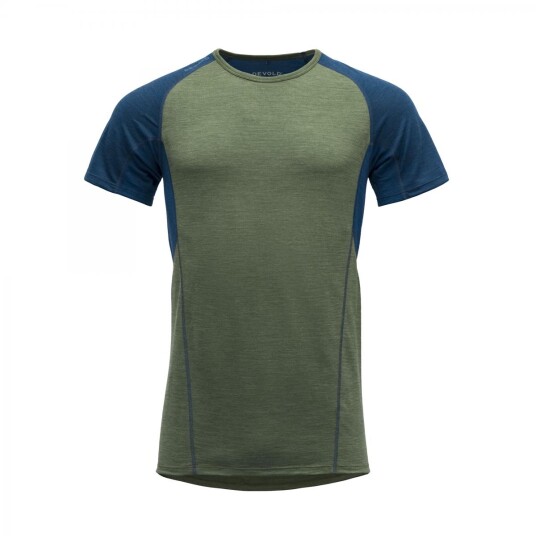 Devold RUNNING MERINO 130 T-SHIRT MAN Herre, 421A FOREST, 2XL