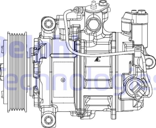 DELPHI CS20504 AC-kompressor