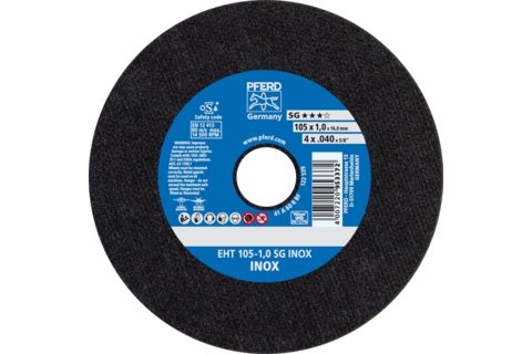 Pferd 61315113, Kutteskive, Flatt Senter, Rustfritt Stål, Alle Merker, 1,6 Cm, 10,5 Cm