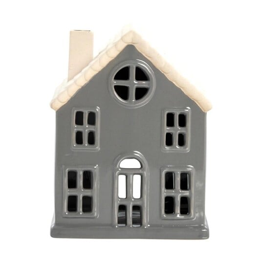 Lene Bjerre Hollia dekorasjonshus 18 cm Dark grey