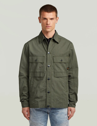 G-Star Mosa Overshirt - Green - M G-Star Mosa Overshirt - Green - M