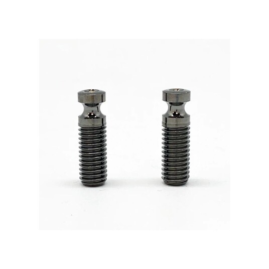 Floyd Rose Frx Bridge Mounting Stud Unc (2 Pcs), Black Nickel