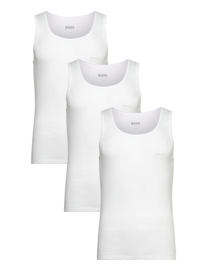 BOSS Tanktop3P Ribclassic - White - XL