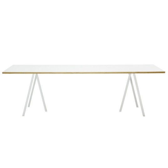 Hay Loop Stand Bord 250 cm Laminat / Hvit Hay Loop Stand Bord 250 cm Laminat / Hvit