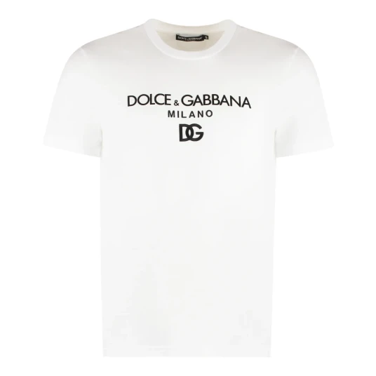Dolce & Gabbana Herre Topper Hvit S Dolce & Gabbana Herre Topper Hvit S
