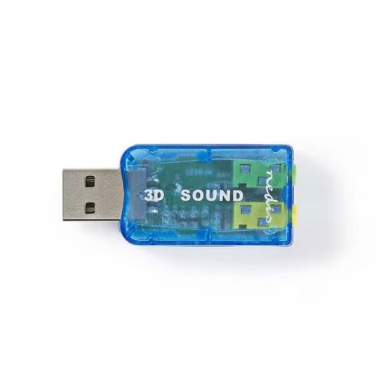 Nedis USCR10051BU, 5.1 kanaler, USB Nedis USCR10051BU, 5.1 kanaler, USB