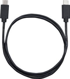 Qoltec   Usb Kabel   Usb C Hann Til Usb C Hann   Usb 2.0   2 A   0.5 M   Svart