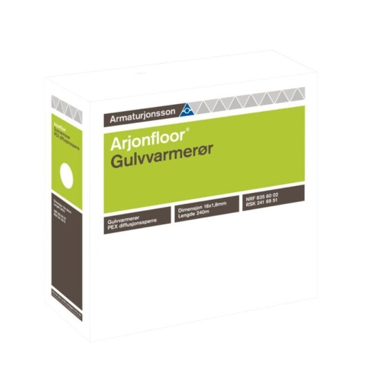 Armaturjonsson Arjonfloor 12mm Gulvvarmerør 100m