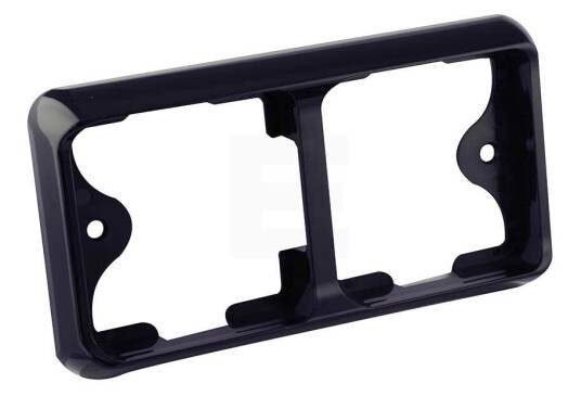 LED Autolamps M80 baklykt dobbel svart brakett