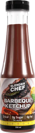 Slender Chef Bbq Ketchup, 350ml
