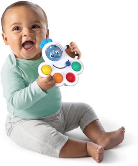 Baby Einstein Opus’s Shape Pops sensorisk rangle og bitering Baby Einstein Opus’s Shape Pops sensorisk rangle og bitering