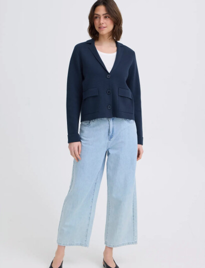 Fransa Frita Car 10   Navy   M